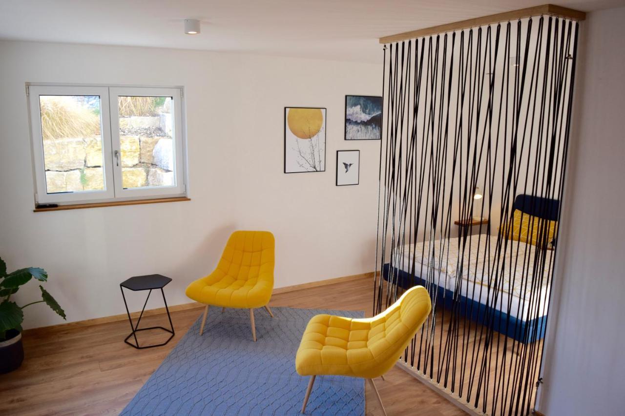 Ferienwohnung Am Geisberg Geisfeld  Eksteriør bilde